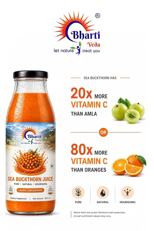 Bharti_Veda_Sea_Buckthorn_Juice_Concentrate_Omega_3_6_7_9_500Ml