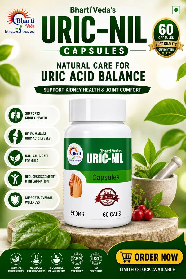 BHarti_Veda's_Uric_Nil_60Cap