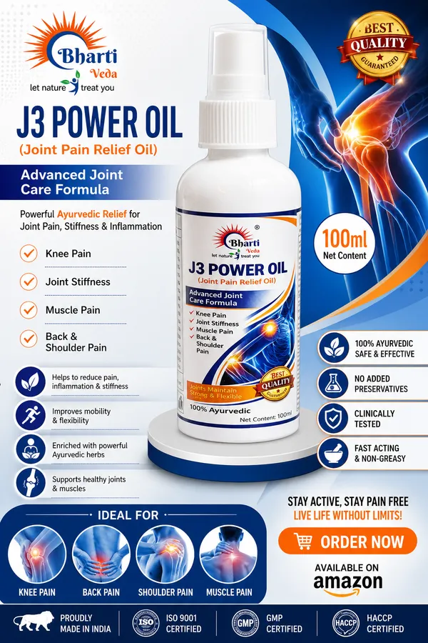 Bharti_Veda's_J3_Oil_(Joint_Pain_Oil_100ml)