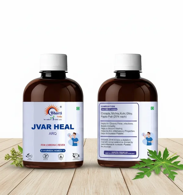 Bharti_Veda_Jvar_Heal_Arq_Chronic_Fever_&_Platelet_Support_Pack_Of_2