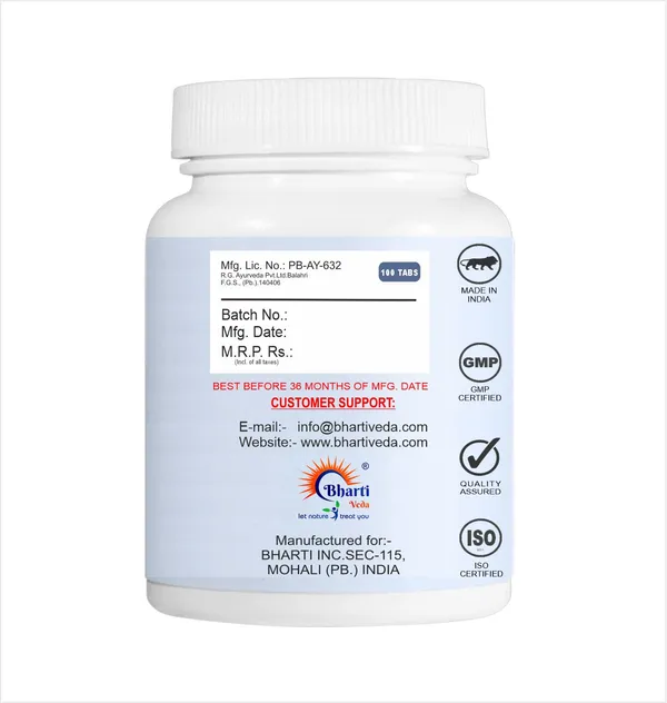 Bharti_Veda_Glucocare_Ayurvedic_Blood_Sugar_Control_Tablets