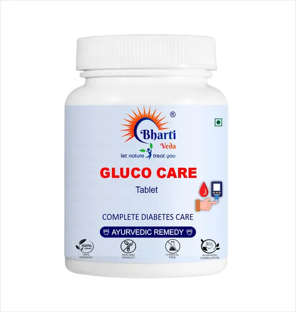 Bharti_Veda_Glucocare_Ayurvedic_Blood_Sugar_Control_Tablets