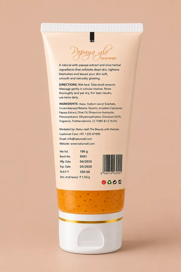 Papaya_Glow_Face_Wash