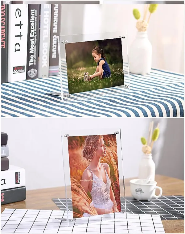 Acrylic_Photo_Frame_4x6_inches_Brackets_Or_Hanging_Picture_Frames,File_Certificate_Wall_Mount_Floating_and_Desktop_Photo_Frame_(3_Pack)