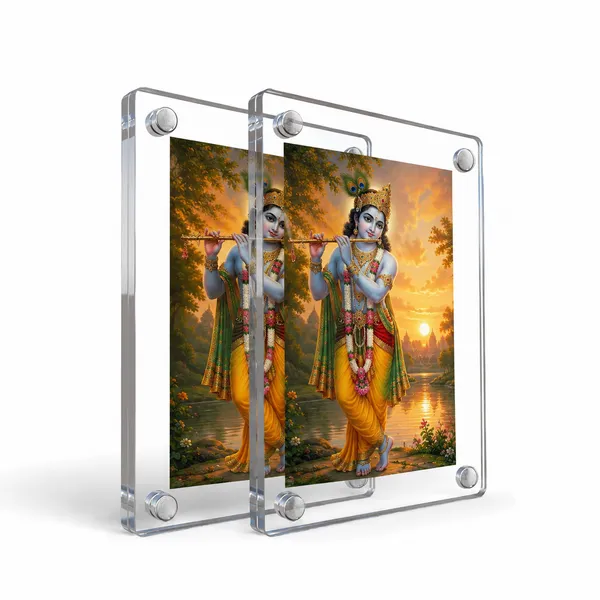 Personalized_Acrylic_Magnetic_Photo_Frame_9x9_cm_(Set_of_2)_|_Custom_Double-Sided_Square_Fridge_Magnet_Photo_Frame_|_Clear_Acrylic_Refrigerator_Picture_Holder