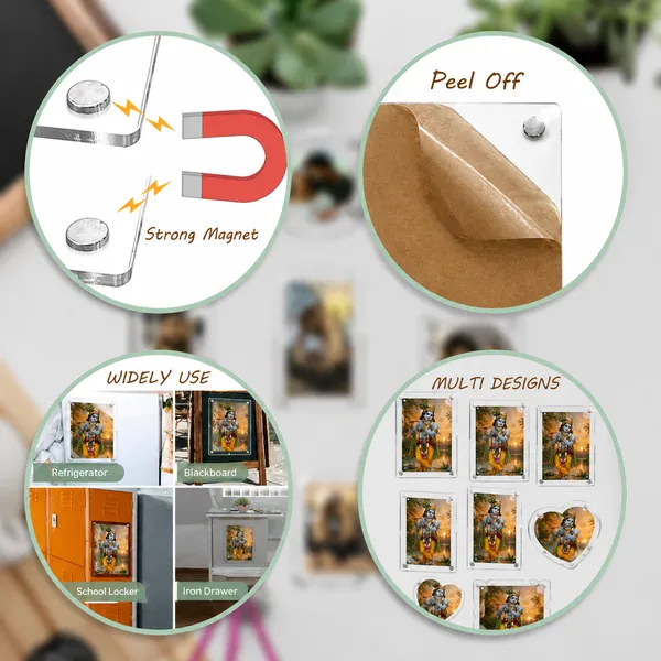 Personalized_Acrylic_Magnetic_Photo_Frame_9x9_cm_(Set_of_2)_|_Custom_Double-Sided_Square_Fridge_Magnet_Photo_Frame_|_Clear_Acrylic_Refrigerator_Picture_Holder