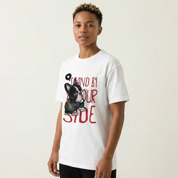 White_Cotton_240Gsm_T-Shirt_For_Unisex