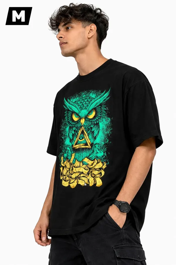 Black_Cotton_240Gsm_T-Shirt_For_Unisex