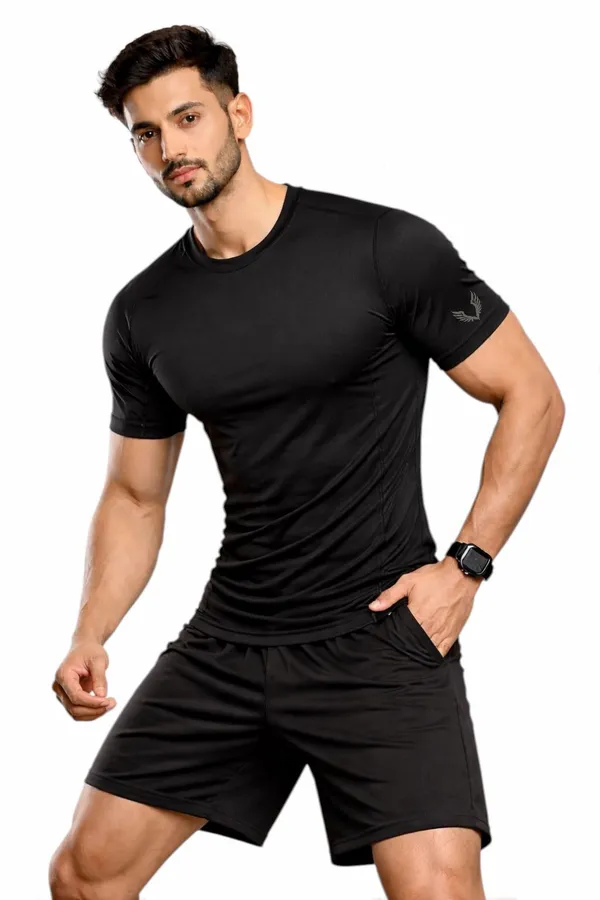 Black_Polyester_T-Shirt_For_Unisex
