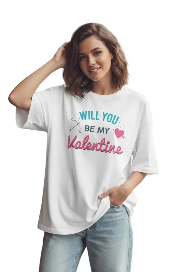 White_Cotton_240Gsm_T-Shirt_For_Women