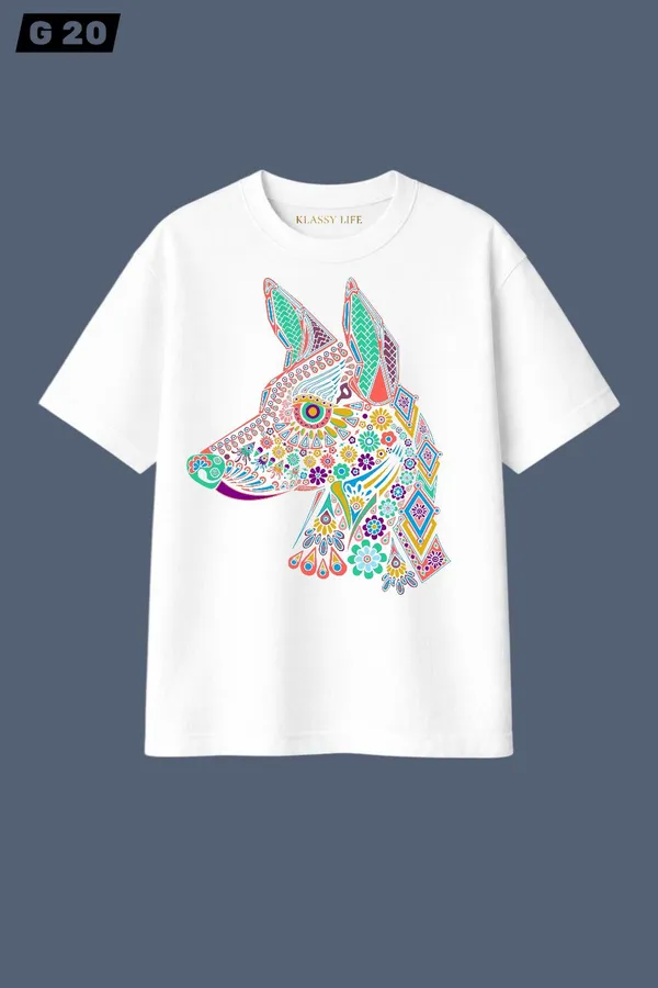 White_Cotton_240Gsm_T-Shirt_For_Unisex