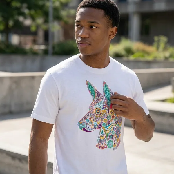 White_Cotton_240Gsm_T-Shirt_For_Unisex