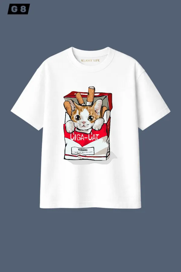 White_Cotton_240Gsm_T-Shirt_For_Unisex