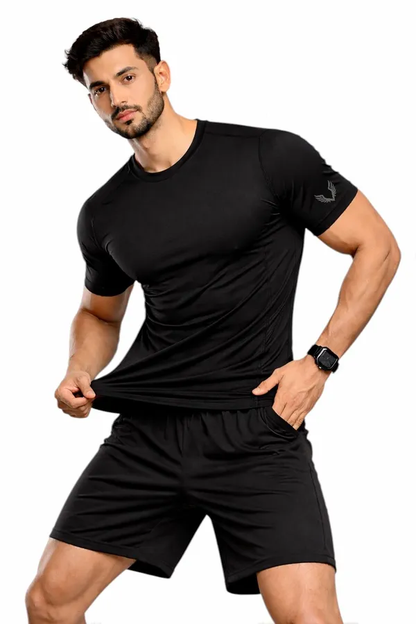 Black_Polyester_T-Shirt_For_Unisex