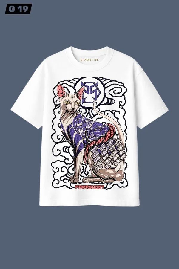 White_Cotton_240Gsm_T-Shirt_For_Women