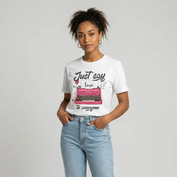 White_Cotton_240Gsm_T-Shirt_For_Unisex