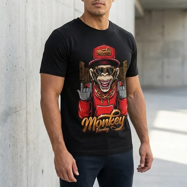 Black_Cotton_240Gsm_T-Shirt_For_Unisex