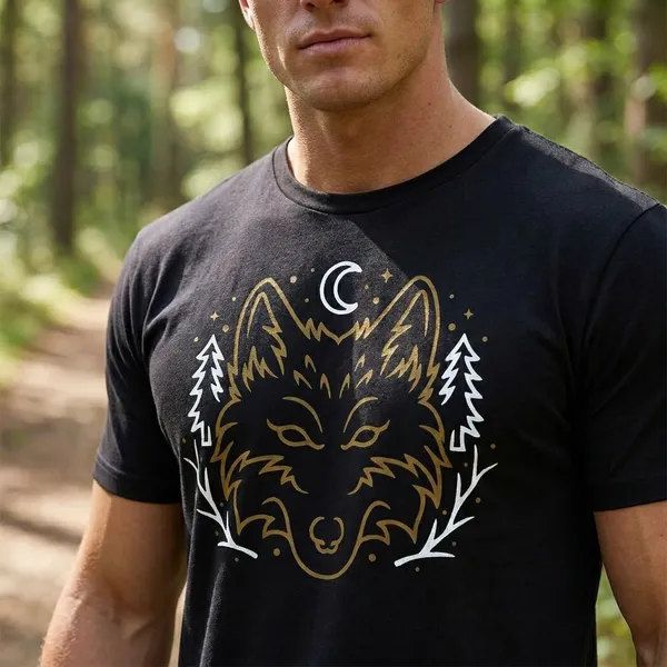 Black_Cotton_240Gsm_T-Shirt_For_Unisex