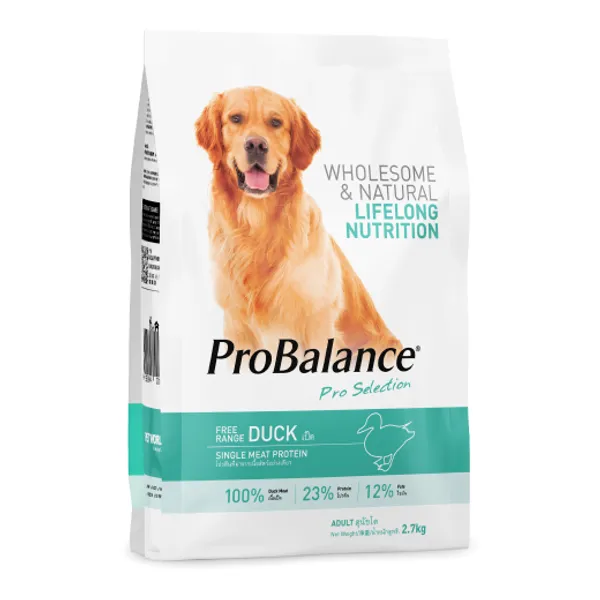 Probalance_Adult_Dog_Food_-_Free_Range_Duck__Single_Meat_Protein_2.7Kg
