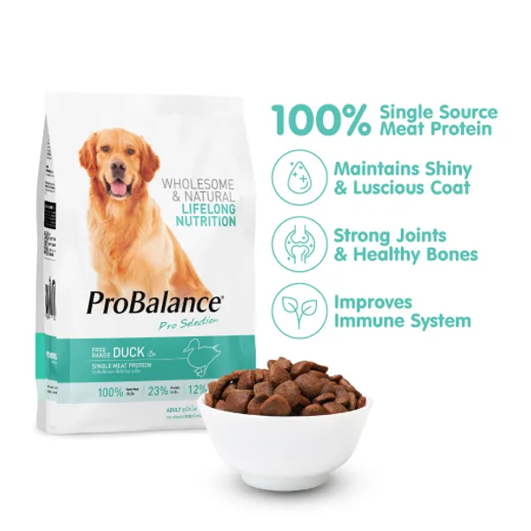 Probalance_Adult_Dog_Food_-_Free_Range_Duck__Single_Meat_Protein_2.7Kg