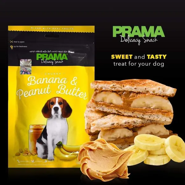 Prama_Banana_And_Peanut_Butter_Dog_Treats_70_GM