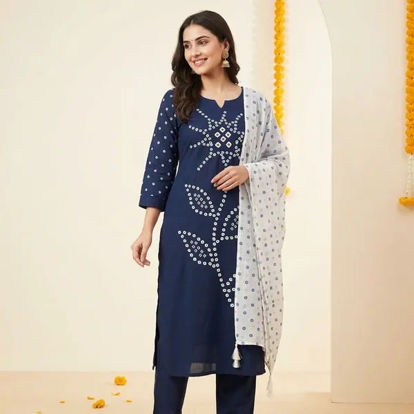 Navy_Blue_Mirror_Work_Embroidered_Salwar_Suit_Set_With_Dupatta