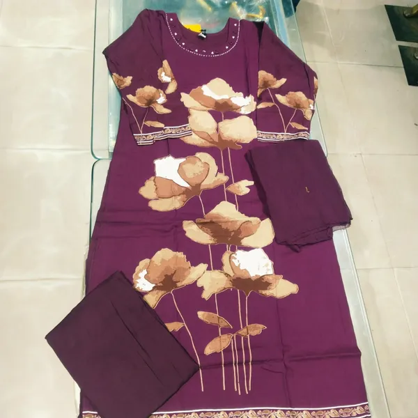 Purple_Floral_Printed_Salwar_Suit_Set