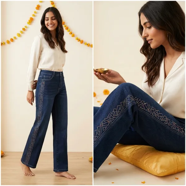 Women's_Wide-Leg_Denim_Jeans_With_Geometric_Embroidery