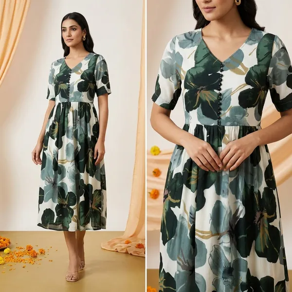 Floral_Print_Sleeveless_Fit_And_Flare_Dress