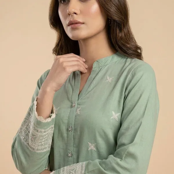 Mint_Green_Premium_And_Elegant_Embroidered_Kurta