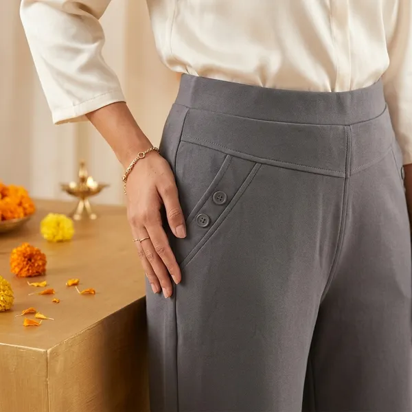 Women's_Grey_Wide-Leg_Palazzo_Pants_With_Elastic_Waistband