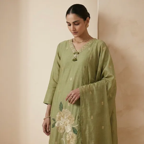 Light_Green_Embroidered_Salwar_Suit_Set_With_Floral_Motif