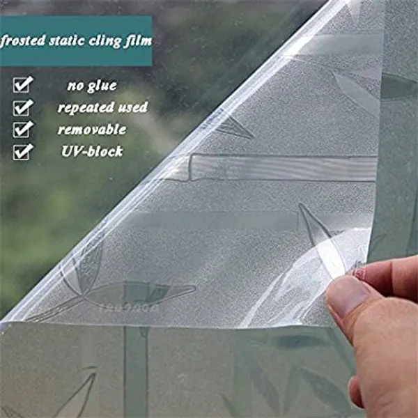 Wisdom_Privacy_Window_Film_Frosted_Glass_Film_No_Glue_Anti_Uv_Window_Sticker_Non_Adhesive_For_Privacy_Office_Meeting_Room_Bathroom_Living_Room_Bamboo_Glass_Frosted_12_X_50_Inch