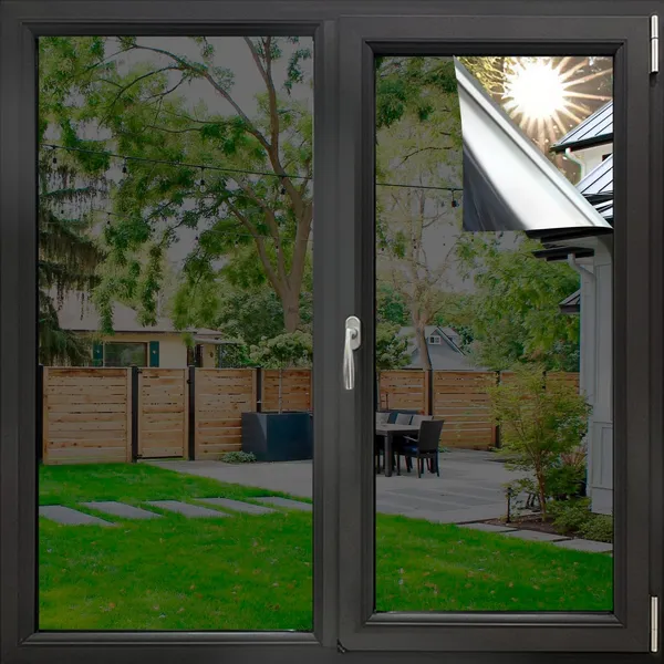 Product_Summary_Wisdom_One_Way_Mirror_Window_Film_Daytime_Privacy_Sun_Blocking_Heat_Control_Anti_Uv_Reflective_Filmwindow_Tint_For_Home_50_Silver_Black_Film_20x50_Inch_Self_Adhesive