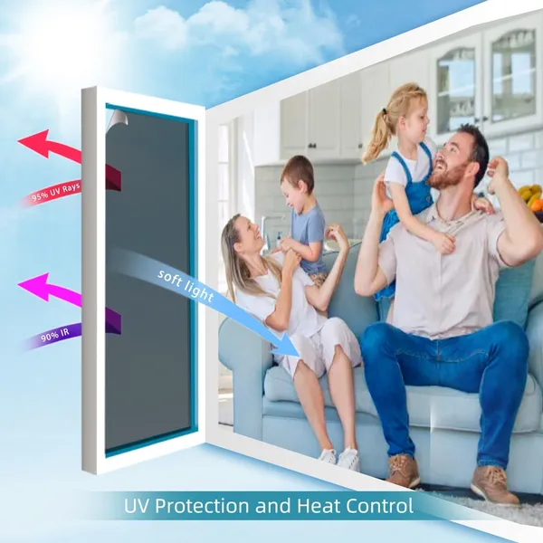 Product_Summary_Wisdom_One_Way_Mirror_Window_Film_Daytime_Privacy_Sun_Blocking_Heat_Control_Anti_Uv_Reflective_Film_Window_Tint_For_Home_50_Silver_Black_Film_50_Silver_Black_Film_Self_Adhesive