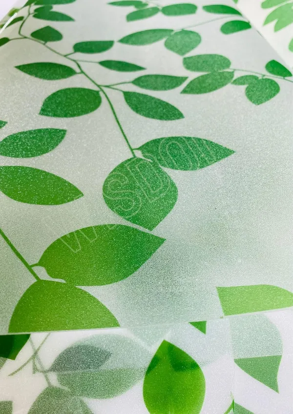 Wisdom_Leaf_Pattern_Frosted_Glass_Film_Static_Cling_Glass_Film_No_Glue_Anti_Uv_Window_Sticker_Non_Adhesive_For_Privacy_19_X_40_Green_Beige