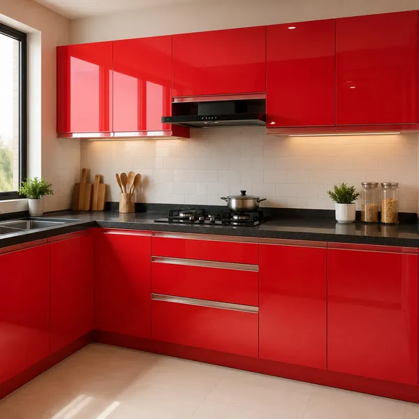 Wisdom_Vinyl_Contact_Paper_Decorative_For_Cabinets_Countertops_Kitchen_Shelves_Liner_Self_Adhesive_Film_Peel_And_Stick_Waterproof_Removable_Wallpaper_2_Feet_By_6_Feet_Red_Glossy