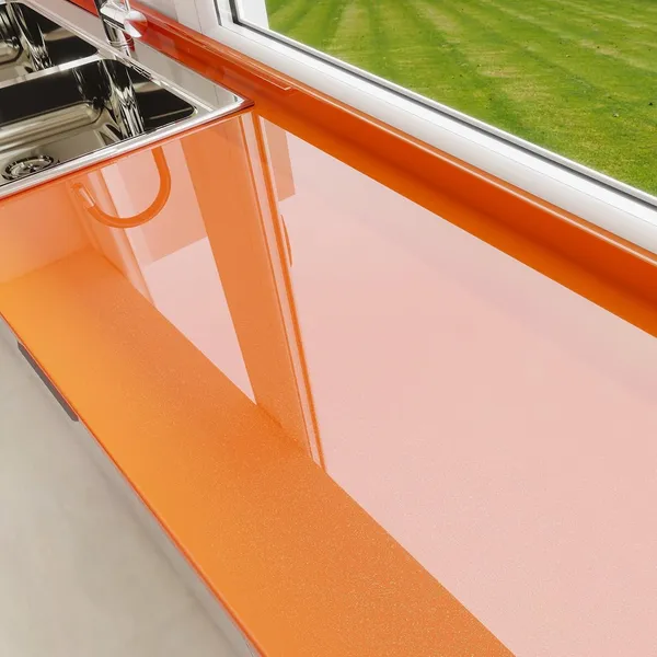 Wisdom_Vinyl_Contact_Paper_Decorative_For_Cabinets_Countertops_Kitchen_Shelves_Liner_Self_Adhesive_Film_Peel_And_Stick_Waterproof_Removable_Wallpaper_2_Feet_By_6_Feet_Orange_Glossy