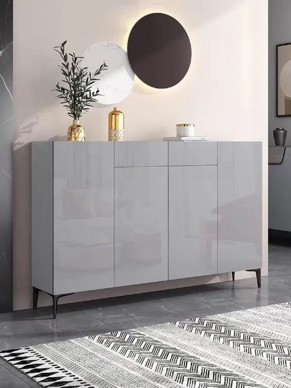 Wisdom_Vinyl_Contact_Paper_Decorative_For_Cabinets_Countertops_Kitchen_Shelves_Liner_Self_Adhesive_Film_Peel_And_Stick_Waterproof_Removable_Wallpaper_2_Feet_By_6_Feet_Light_Grey_Glossy
