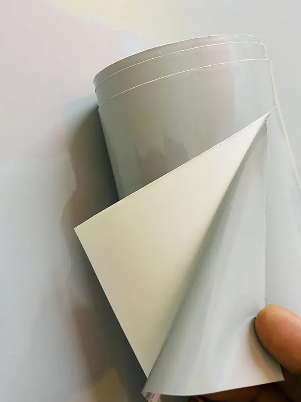 Wisdom_Vinyl_Contact_Paper_Decorative_For_Cabinets_Countertops_Kitchen_Shelves_Liner_Self_Adhesive_Film_Peel_And_Stick_Waterproof_Removable_Wallpaper_2_Feet_By_6_Feet_Light_Grey_Glossy