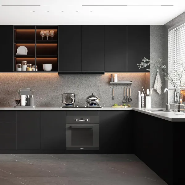 Wisdom_Vinyl_Contact_Paper_Decorative_For_Cabinets_Countertops_Kitchen_Shelves_Liner_Self_Adhesive_Film_Peel_And_Stick_Waterproof_Removable_Wallpaper_2_Feet_By_6_Feet_Matte_Black