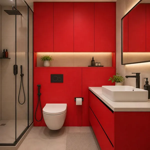 Wisdom_Vinyl_Contact_Paper_Decorative_For_Cabinets_Countertops_Kitchen_Shelves_Liner_Self_Adhesive_Film_Peel_And_Stick_Waterproof_Removable_Wallpaper_2_Feet_By_6_Feet_Red_Matte
