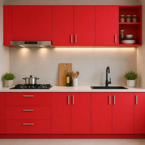 Wisdom_Vinyl_Contact_Paper_Decorative_For_Cabinets_Countertops_Kitchen_Shelves_Liner_Self_Adhesive_Film_Peel_And_Stick_Waterproof_Removable_Wallpaper_2_Feet_By_6_Feet_Red_Matte