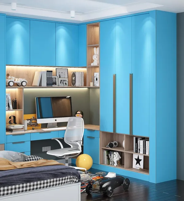 Wisdom_Vinyl_Contact_Paper_Decorative_For_Cabinets_Countertops_Kitchen_Shelves_Liner_Self_Adhesive_Film_Peel_And_Stick_Waterproof_Removable_Wallpaper_2_Feet_By_6_Feet_Matte_Sky_Blue