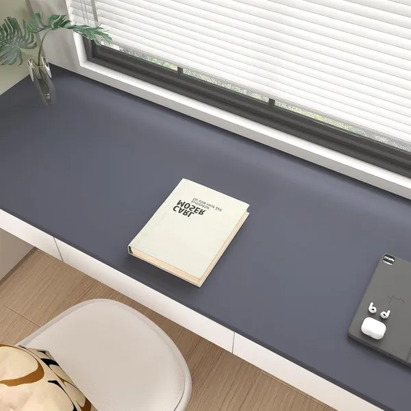 Wisdom_Vinyl_Contact_Paper_Decorative_For_Cabinets_Countertops_Kitchen_Shelves_Liner_Self_Adhesive_Film_Peel_And_Stick_Waterproof_Removable_Wallpaper_2_Feet_By_6_Feet_Matte_Dark_Grey