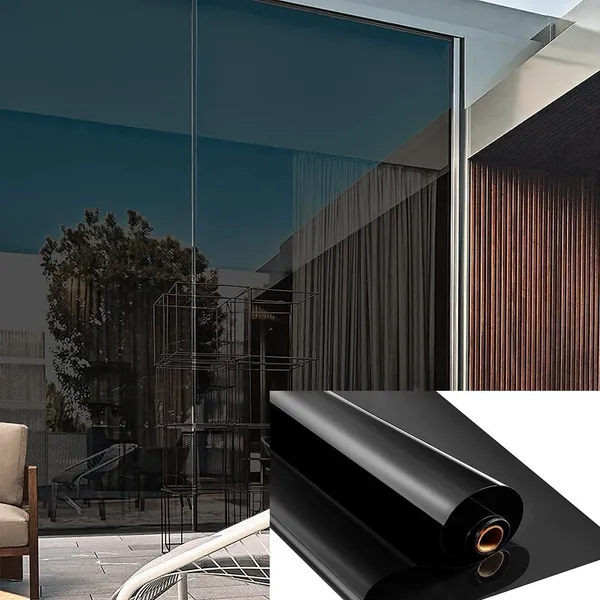 Wisdom_Sunlight_Control_Window_Glass_Film_For_Privacy_Office_Home_50cm_X_203cm_Black_Film_Peel_And_Stick_Self_Adhesive