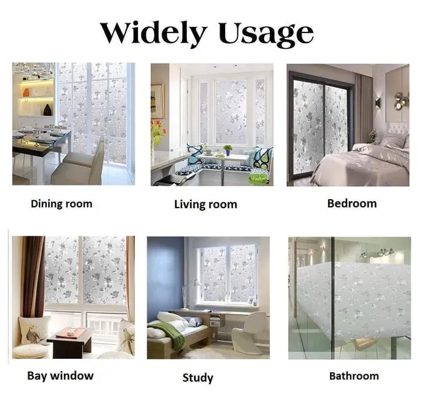 Wisdom_Window_Decorative_Glass_Film_Heat_Control_Self_Adhesive_12_X_48_Flower_Pattern
