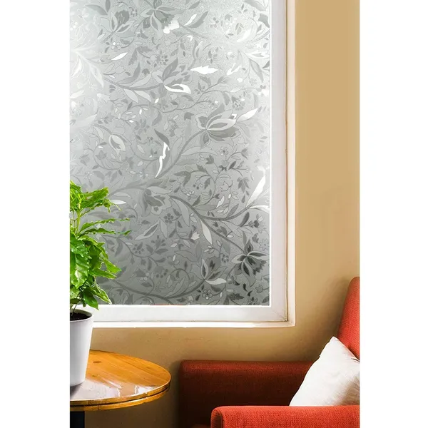 Wisdom_Window_Glass_Decorative_Frosted_Film_Heat_Control_Film_Self_Adhesive_Window_Frosted_Film_12_X_48_Glass_Flower_Frosted