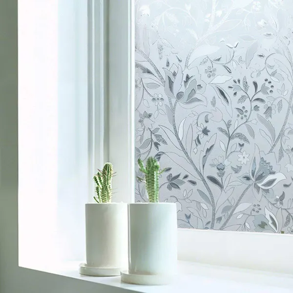 Wisdom_Window_Glass_Decorative_Frosted_Film_Heat_Control_Film_Self_Adhesive_Window_Frosted_Film_12_X_48_Glass_Flower_Frosted