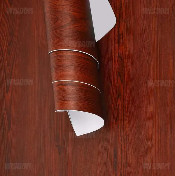Wisdom_Self_Adhesive_Vinyl_Wood_Grain_Wallpaper_For_Furniture_Vinyl_Stickers_Wooden_Door_Desktop_Wall_Papers_Kitchen_Cupboard_Shelf_Liner_Sheet_12_X_48_Inch_Red_Brown_Wood